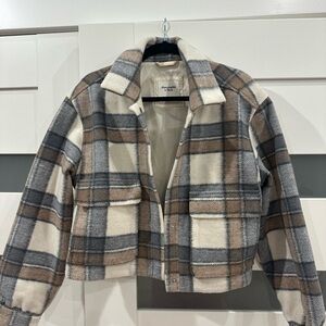 Abercrombie & Fitch Plaid Jacket M
